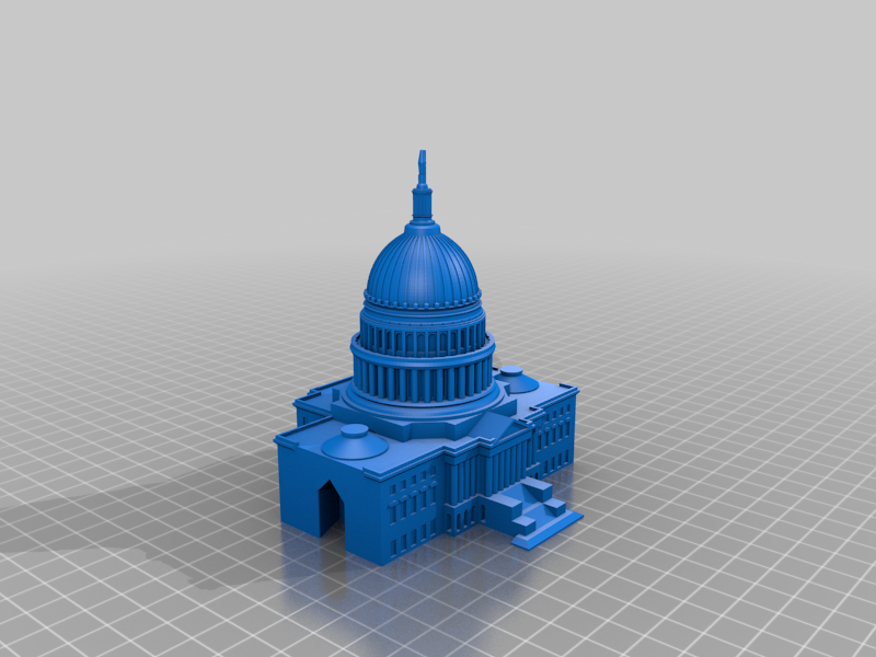 capitoliul macheta - print 3d la comanda