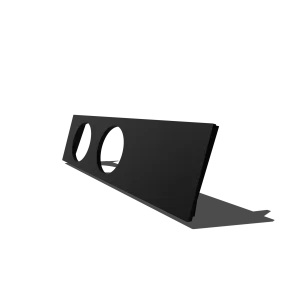 Suport Dublu Ceasuri 52mm pentru Bord BMW E46- Înlocuitor Suport Ochelari