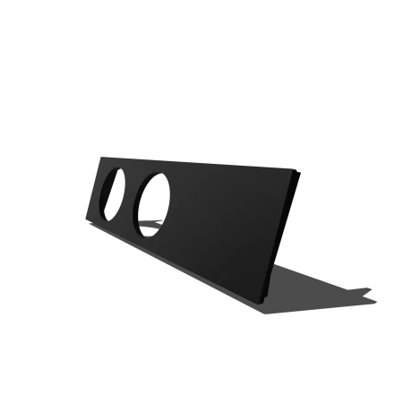 Suport Dublu Ceasuri 52mm pentru Bord BMW E46- Înlocuitor Suport Ochelari